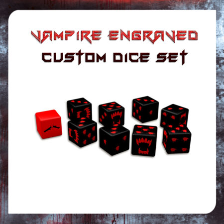 Vampire Engraved Dice